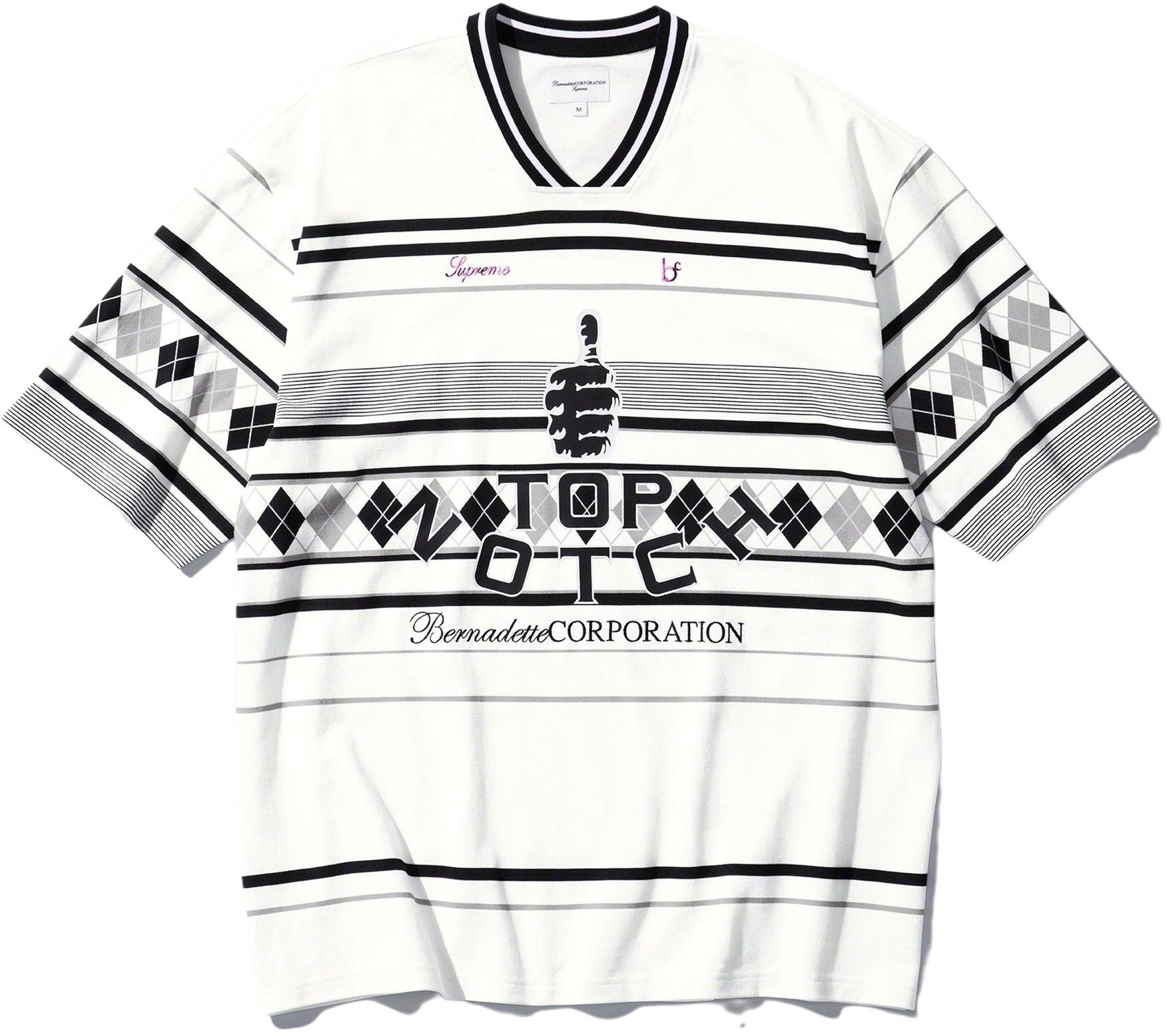 Supreme/Bernadette Corporation Pique Soccer Top view 12